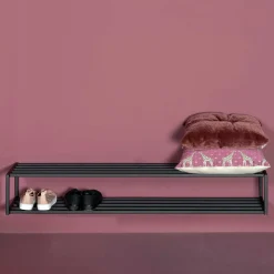 Modernes Schuhregal mit zwei Ablagen - Acke