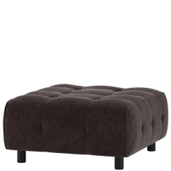 Modul Sofahocker in Graubraun meliert - Shinin