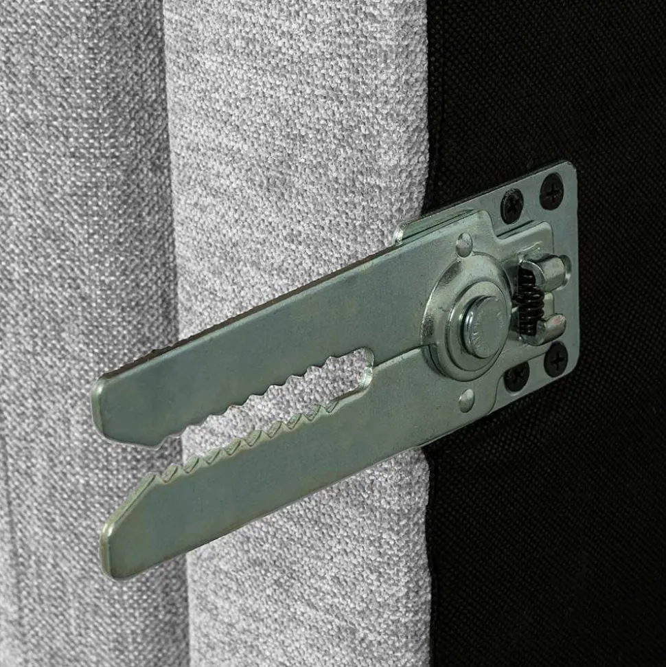 Modulares Sofa Eckelement in Hellgrau - Horedion