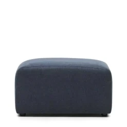 Modulsofa Hocker Randmodul in Dunkelblau - Fouzi