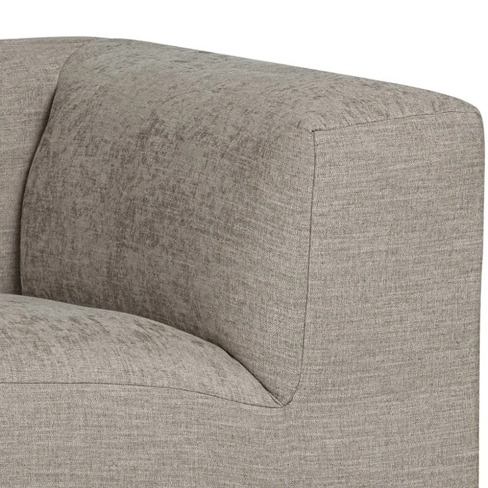 Modulsofa Lounge rechts in Beigegrau - Store