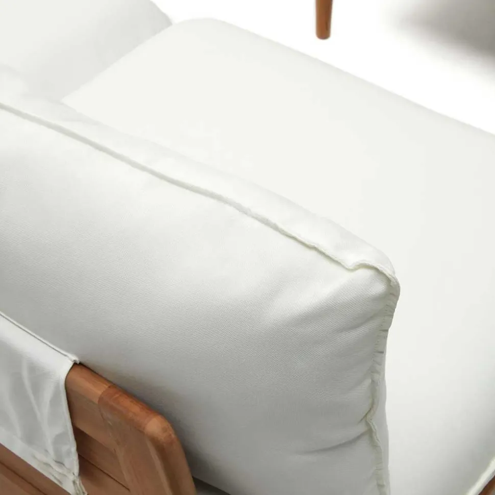 Modulsofa Teak aus zwei Elementen - Palm