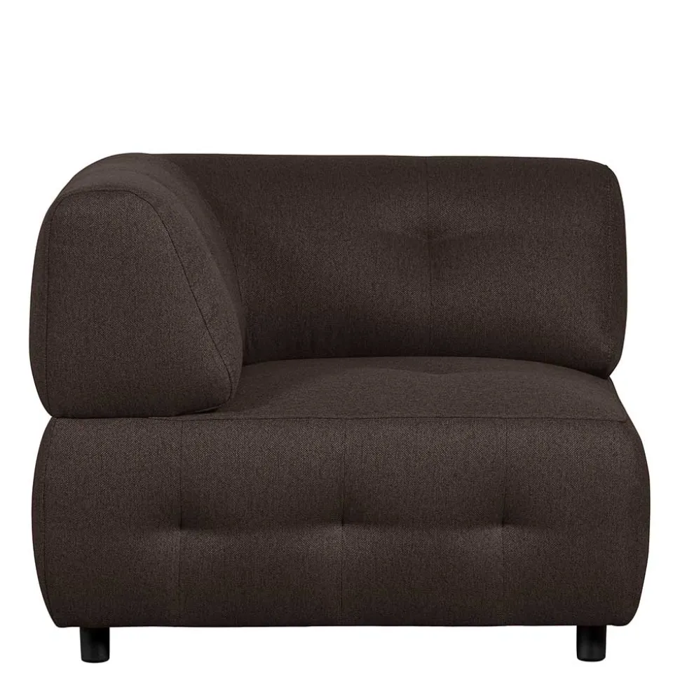 Modul-Wohnlandschaft Ecke in Graubraun - Shinin