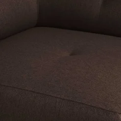 Modul-Wohnlandschaft Ecke in Graubraun - Shinin