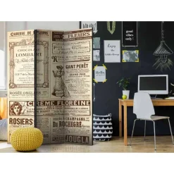 Motivdruck Paravent Vintage Werbung - Radojan