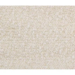 Muschel Designsessel in Creme Boucle - Ucera
