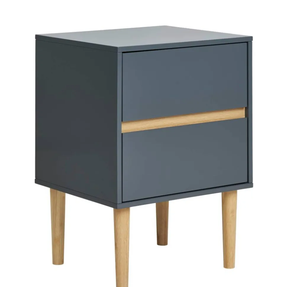 Nachtkommode in Dunkelgrau - Jayant