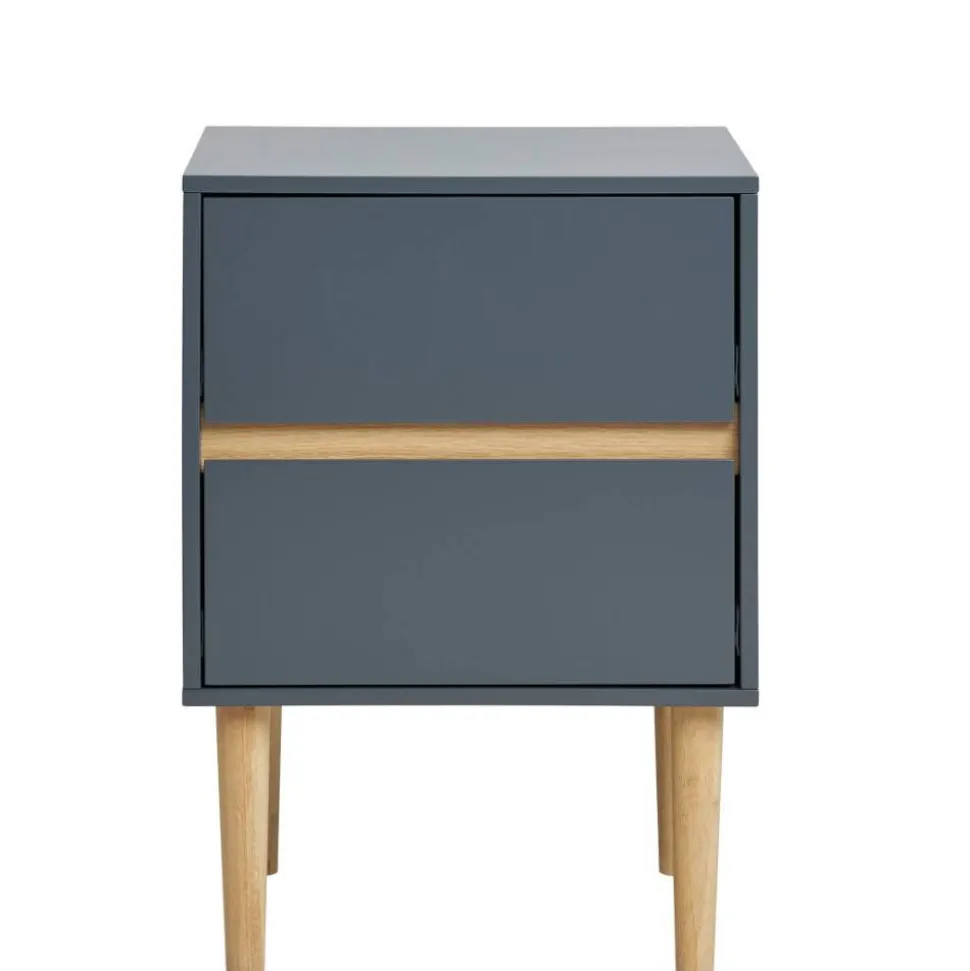 Nachtkommode in Dunkelgrau - Jayant
