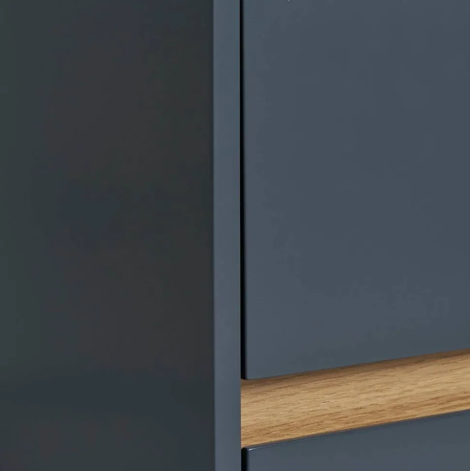 Nachtkommode in Dunkelgrau - Jayant