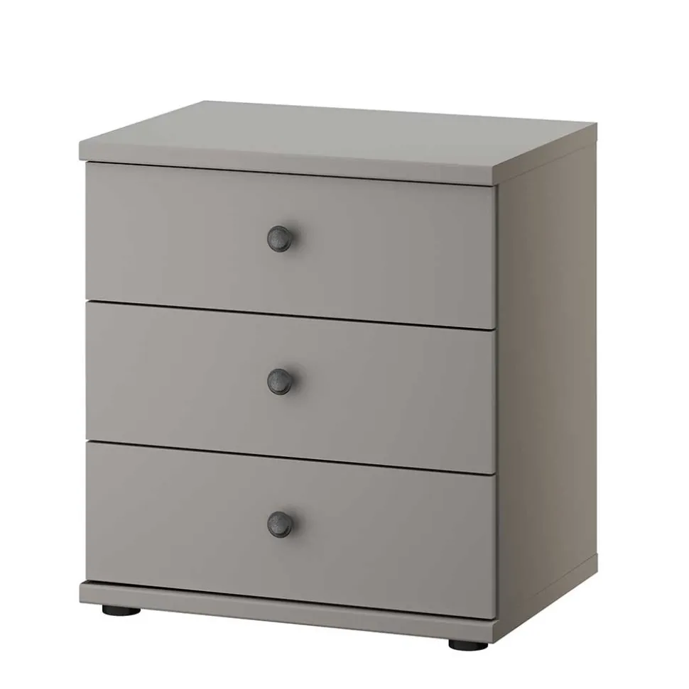 Nachtkommode in Hellgrau - Ridonna