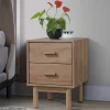 Nachtkommode in Holzoptik Eiche - Benns