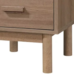 Nachtkommode in Holzoptik Eiche - Benns