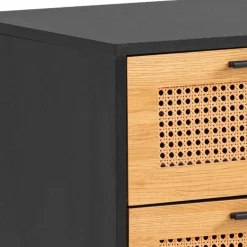 Nachtkommode in Natur und Schwarz - Around