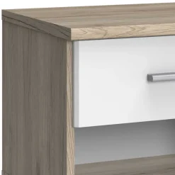 Nachtkommode mit Schublade und Fach - Abrud