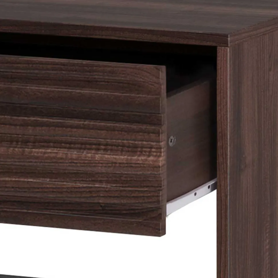 Nachtkonsole in Walnuss Holzoptik - Teleska