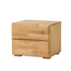 Nachtkonsole Juliessa aus Wildeiche Massivholz