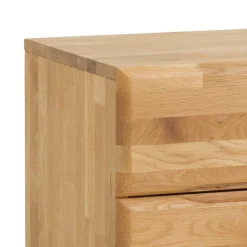 Nachtkonsole Juliessa aus Wildeiche Massivholz