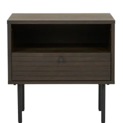 Nachtkonsole mit Fach und Schublade - Wega