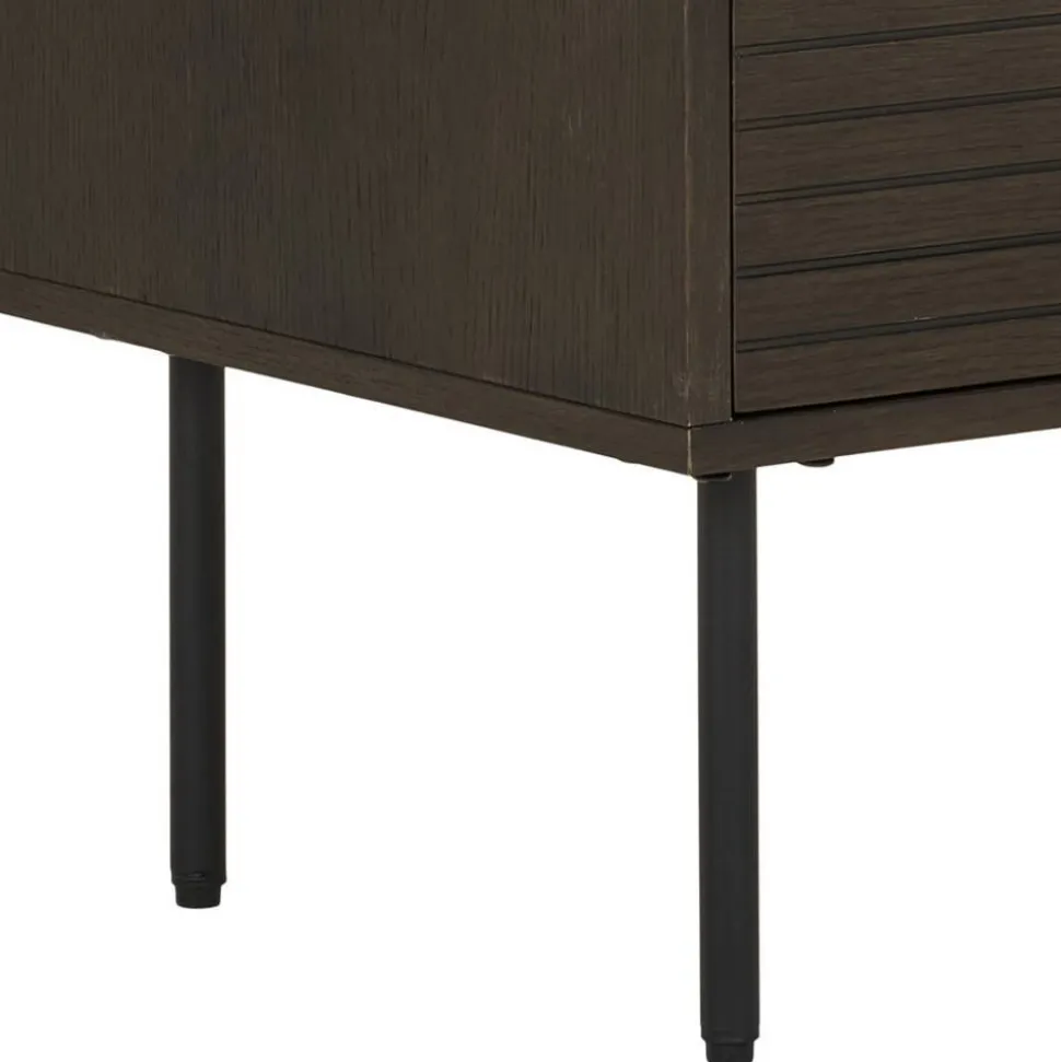 Nachtkonsole mit Fach und Schublade - Wega