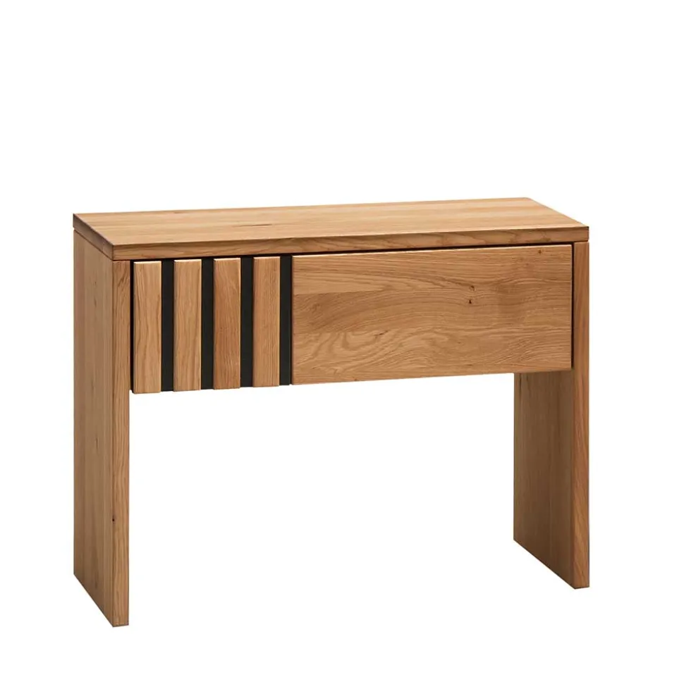 Nachtkonsole mit Schublade aus Wildeiche - Manarola