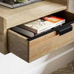 Nachtkonsole zum Aufhängen aus Mangoholz - Hanniba