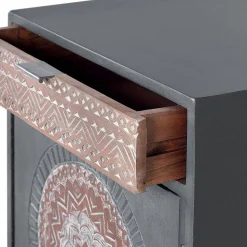 Nachtschrank - dekorativ mit Mandala - Mesusco