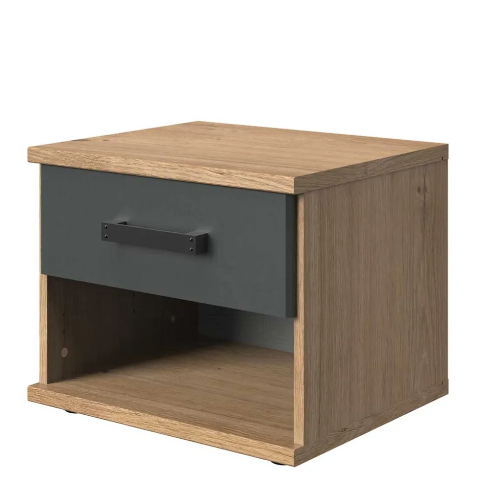 Nachtschrank mit einer Schublade & Fach - Uletria