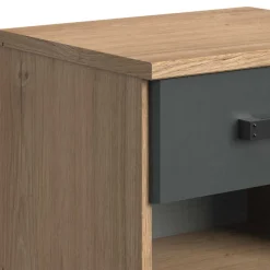 Nachtschrank mit einer Schublade & Fach - Uletria