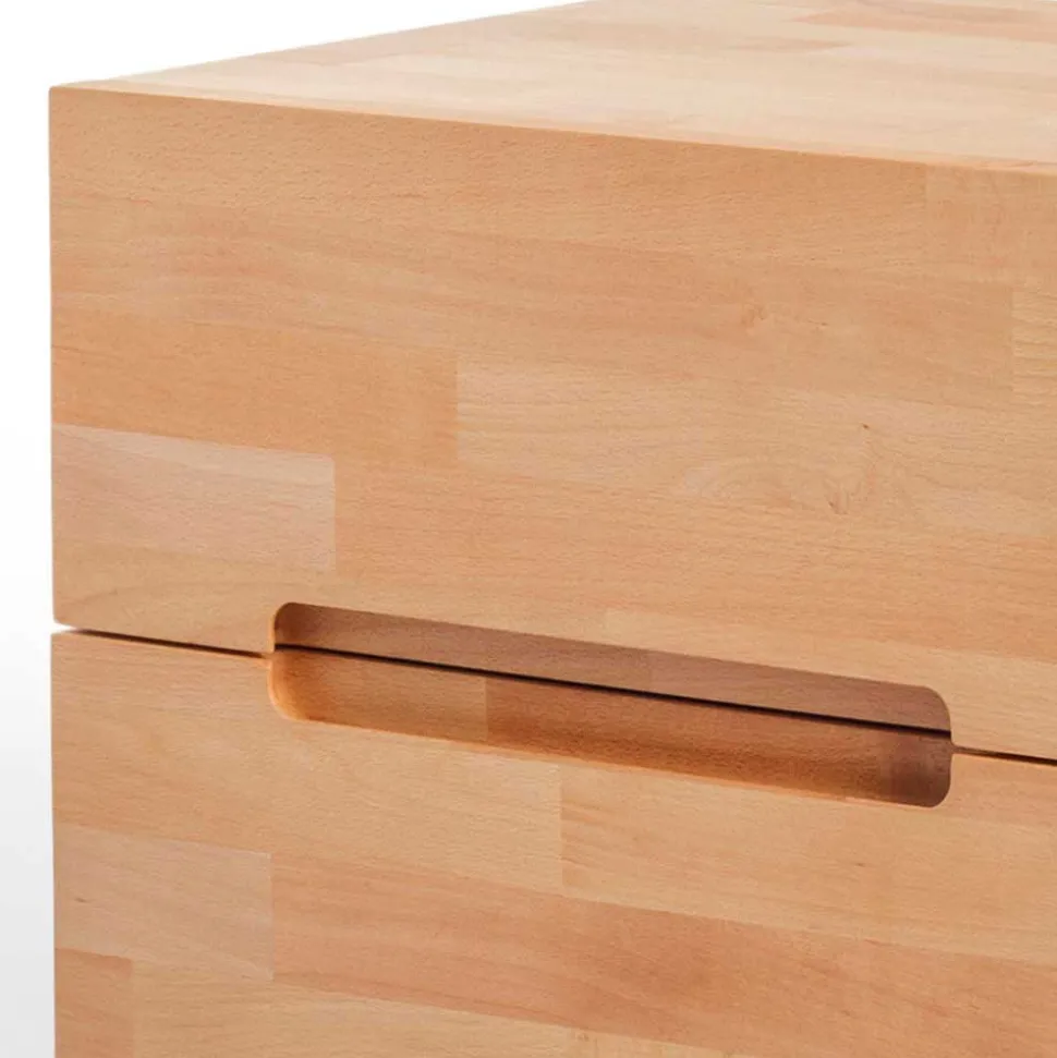 Nachtschrank Rimini aus Kernbuche Massivholz
