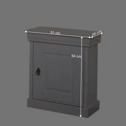 Nachttisch Janeira im Landhausstil