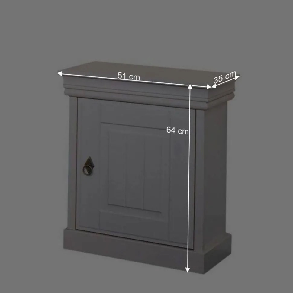 Nachttisch Janeira im Landhausstil