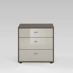 Nachttisch Kommode Cartesna in Creme