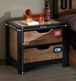 Nachttisch Krefos für Jugendzimmer