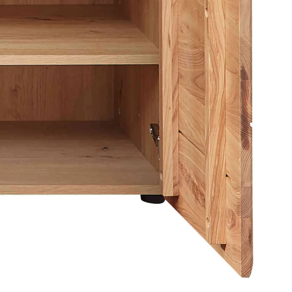 Natürlicher Schuhschrank mit Drehtüren - Cymbal