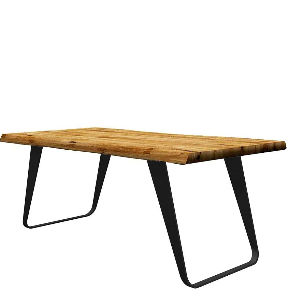 Naturkante Esszimmertisch aus Eiche - Rain