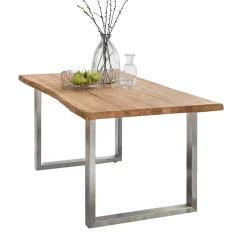 Naturkanten Eichentisch im Loft Stil - Piacenza