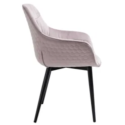 Naturkantentisch und Armlehnenstühle - Norian (fünfteilig)