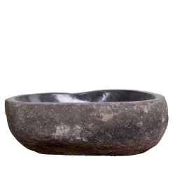 Naturstein Waschbecken als Aufsatzbecken - Mossora