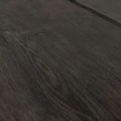 Niedriger Couchtisch in Dunkelbraun Holzoptik - Rosiblo