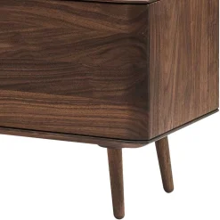 Nussbaum TV Board in Natur geölt - Rivossa