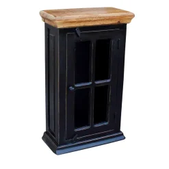 Oberschrank Sentiments in Schwarz