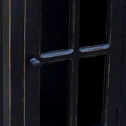 Oberschrank Sentiments in Schwarz