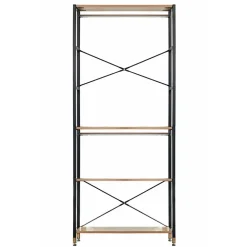 Offenes Garderobenregal mit Kleiderstange - Pepper