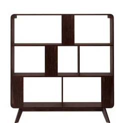 Offenes Regal in Walnuss Holzoptik - Pastilla