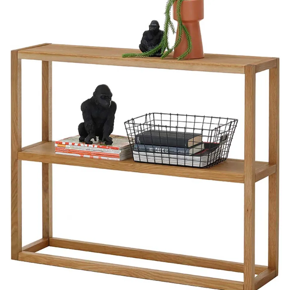 Offenes Regal Konsole aus Eichenholz - Gangizo