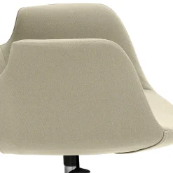 Office Armlehnenstuhl in Taupe - Juncolm