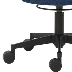 Office Drehhocker in Dunkelblau & Hellblau - Amya