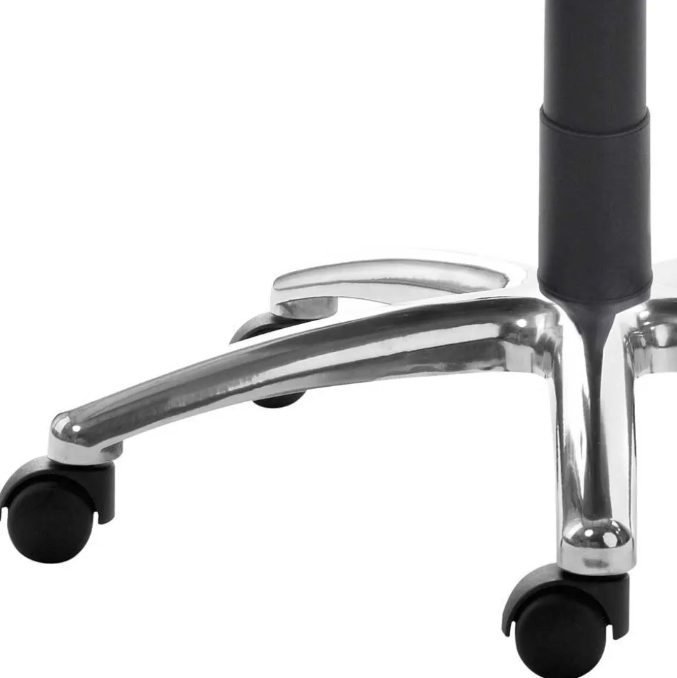 Office Drehstuhl in Blau Kunstleder - Marocana