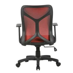 Office Drehstuhl in Rot und Schwarz - Fancys