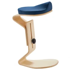 Office Hocker einstellbar aus Schichtholz - Kriscov